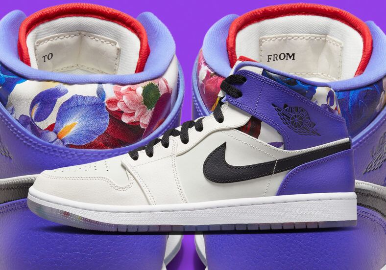 Air Jordan 1 Mid “Valentinstag Blumen”