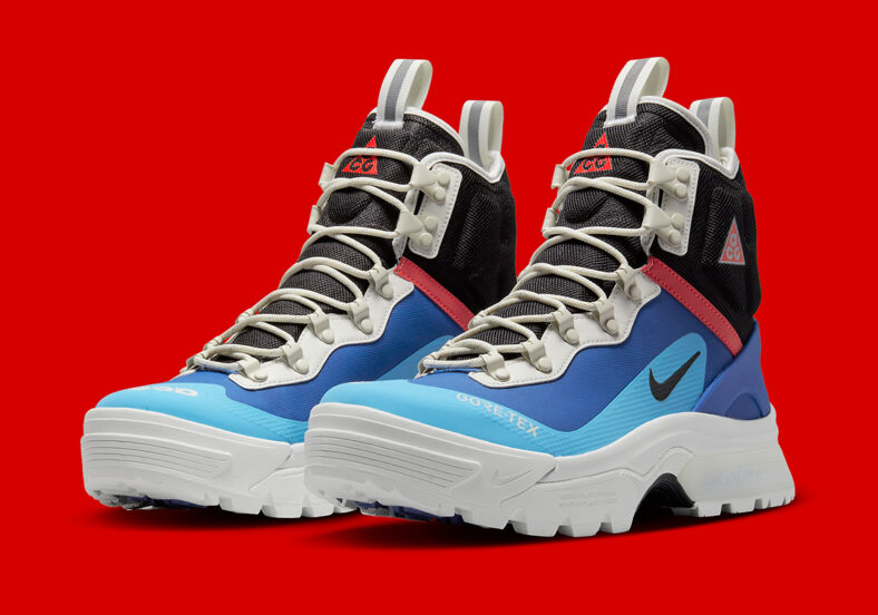 Nike ACG Zoom Gaiadome Gore-Tex Blau Rot DD2858-400